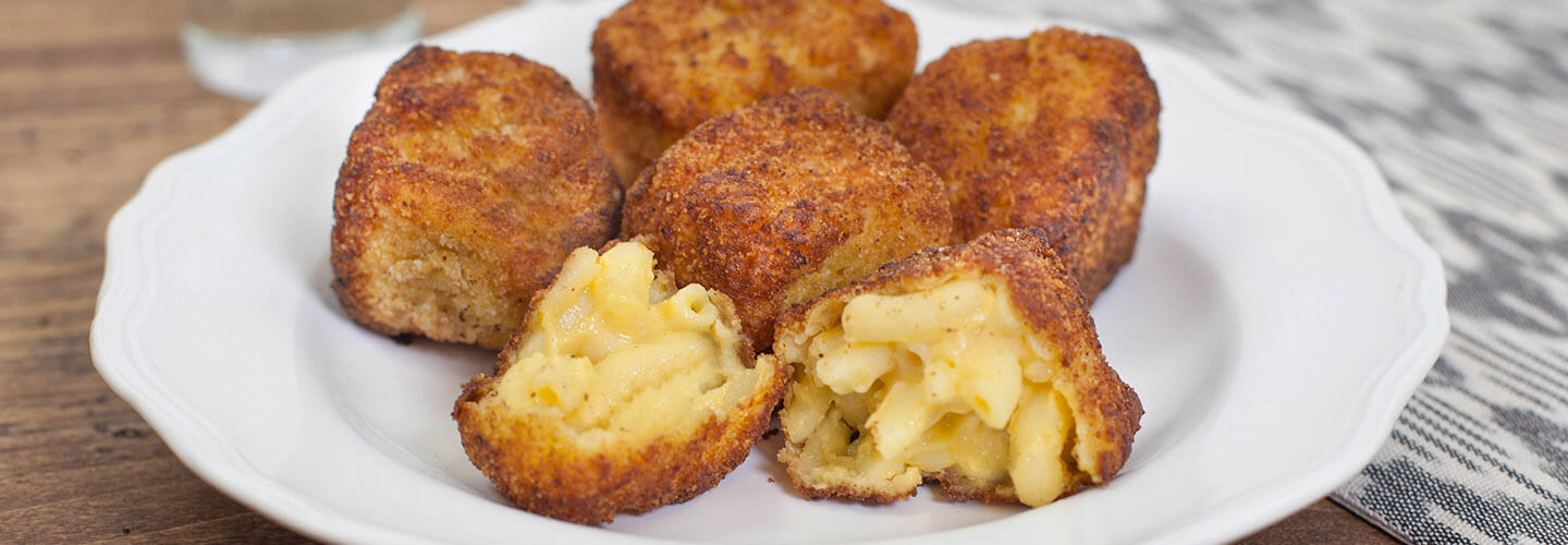 Fried Mac & Cheese Bites Recipe By Crystal Farms