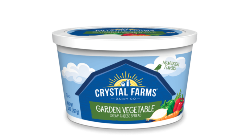 Garden Vegetable Cream Cheese From Crystal Farms