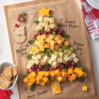 Cheese Cube Christmas Tree Recipe By Crystal Farms