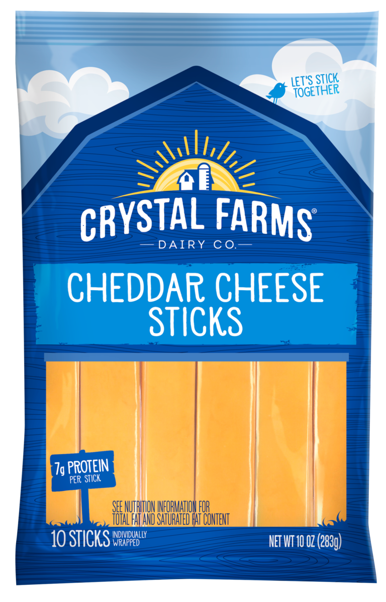 Download Cheddar Cheese Stick From Crystal Farms