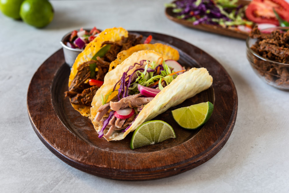 Pulled Pork Tacos With Sweet and Sour Slaw Recipe By Crystal Farms