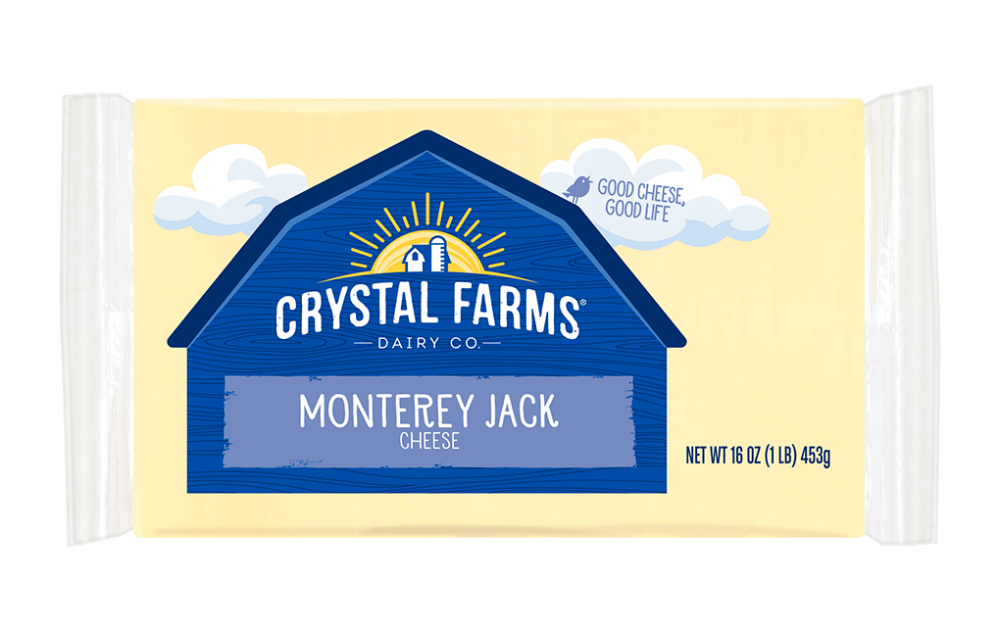 Monterey Jack Cheese Crystal Farms
