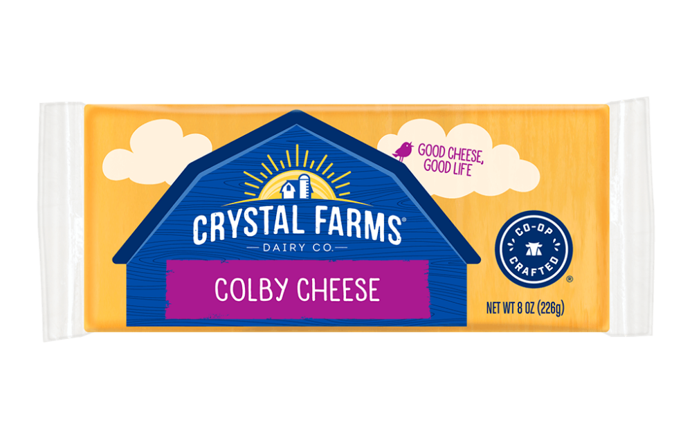 Colby Cheese Crystal Farms