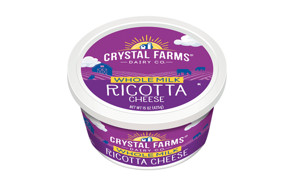 Whole Milk Ricotta Crystal Farms