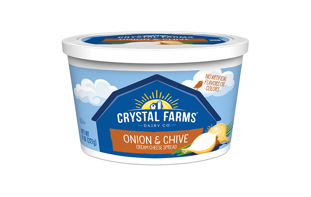 Chive & Onion Cream Cheese Crystal Farms