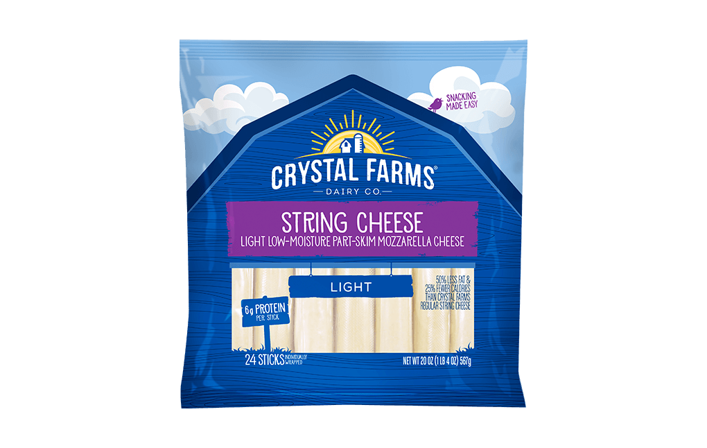 Light String Cheese | Crystal Farms