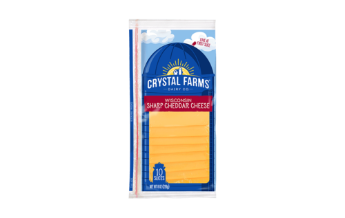 Sharp Cheddar Natural Sliced Cheese