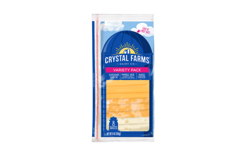 Variety Pack Natural Sliced Cheese