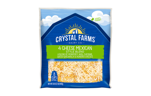 Mexican 4 Cheese Blend Finely Shredded Cheese