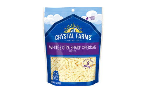 White Extra Sharp Cheddar Shredded Cheese