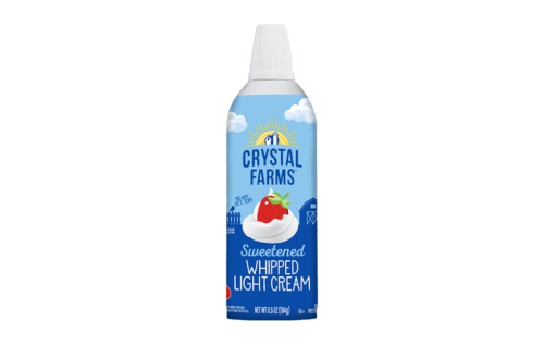 Light Whipped Cream Can