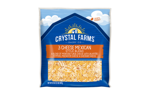 Mexican 3 Cheese Blend Shredded Cheese