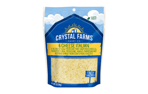 Italian 6 Cheese Blend Finely Shredded Cheese