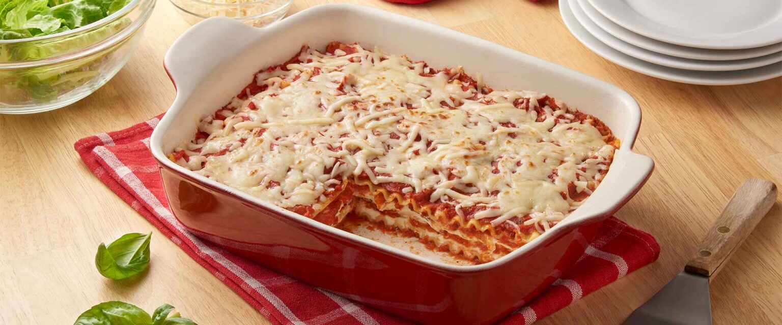 Meatless Lasagna Recipe By Crystal Farms