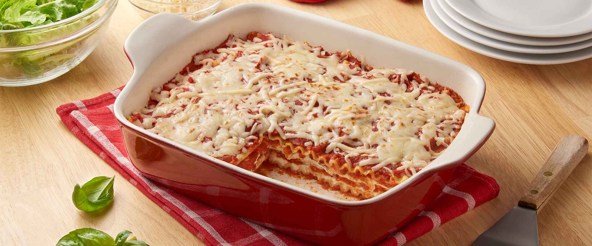 Meatless Lasagna Recipe By Crystal Farms