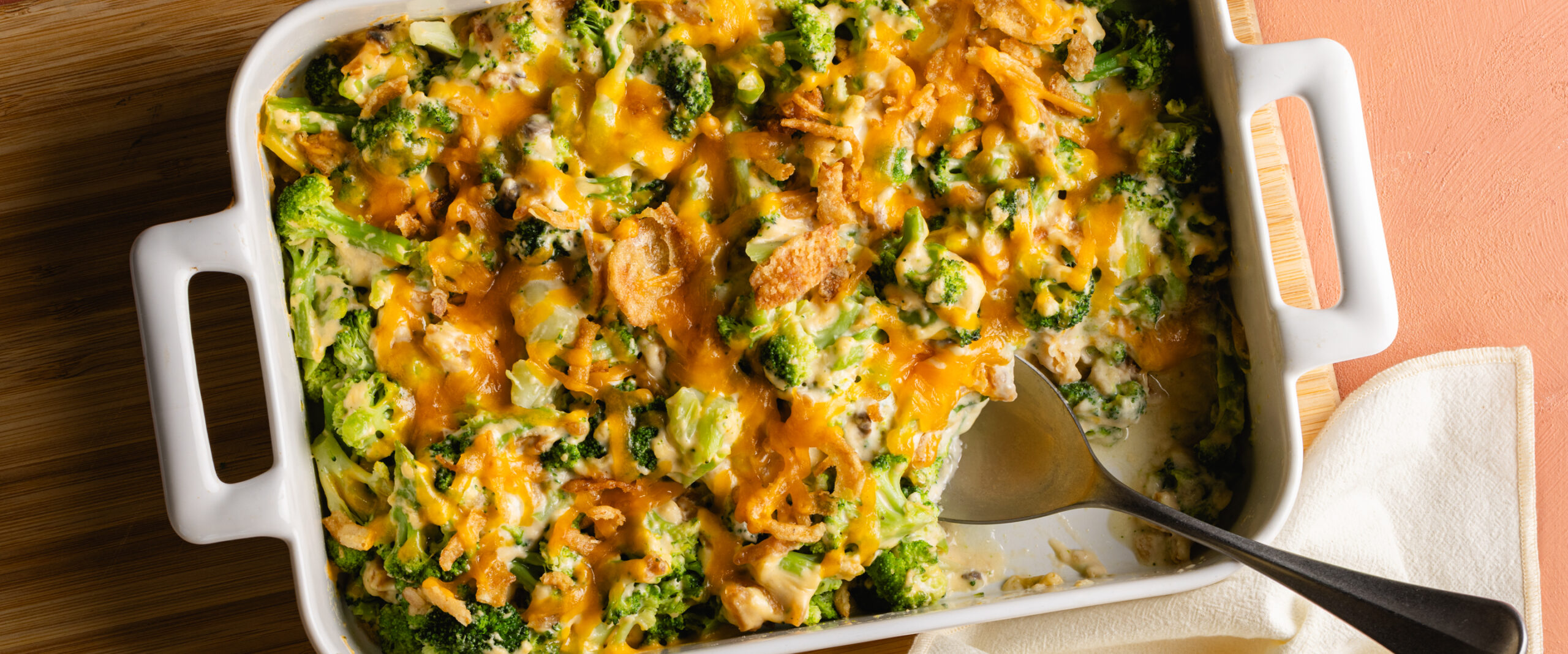 Cheesy Broccoli Casserole Recipe By Crystal Farms