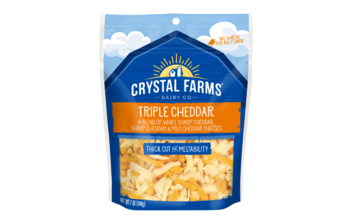 Thick Cut Shredded Triple Cheddar Cheese​