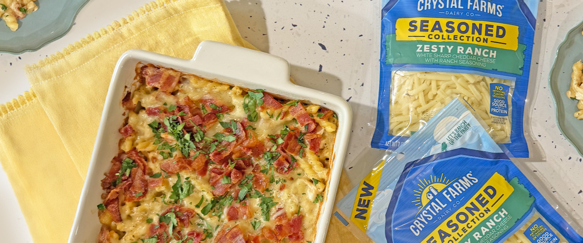 Cheesy Chicken Bacon Ranch Bake